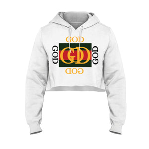 GOD Lux Cropped Sweatshirt