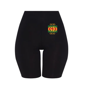 GOD Lux Signature biker shorts