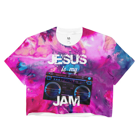 Jesus is My Jam Crop Top